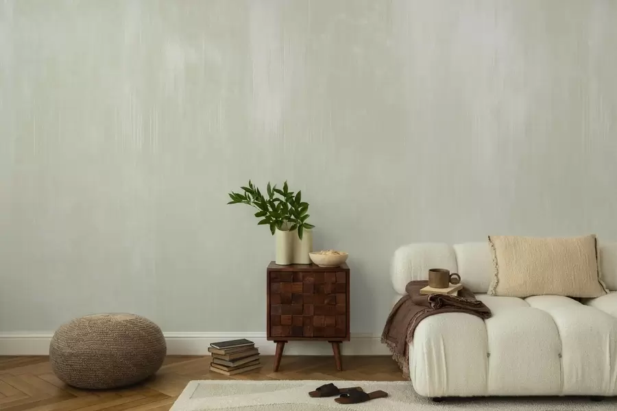 Fototapeedid Hele roheline taust kerge vertikaalse tekstuuriga w05121v3