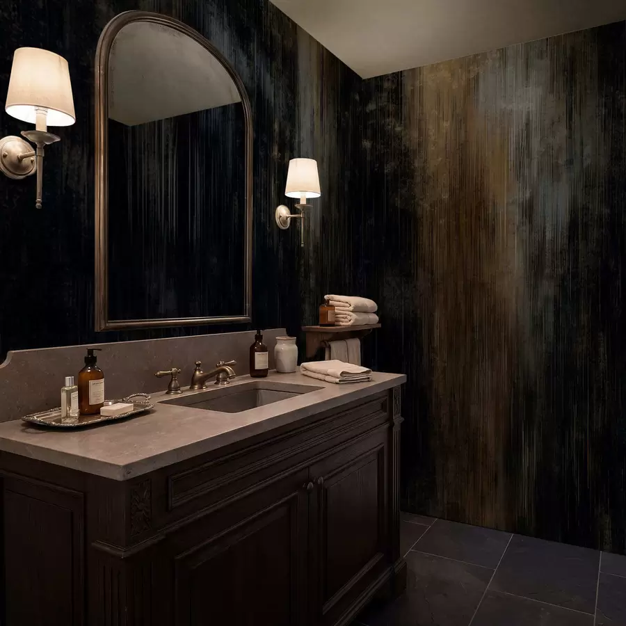 Fototapeedid Tume abstraktne taust vertikaalsete triipudega w05121v5