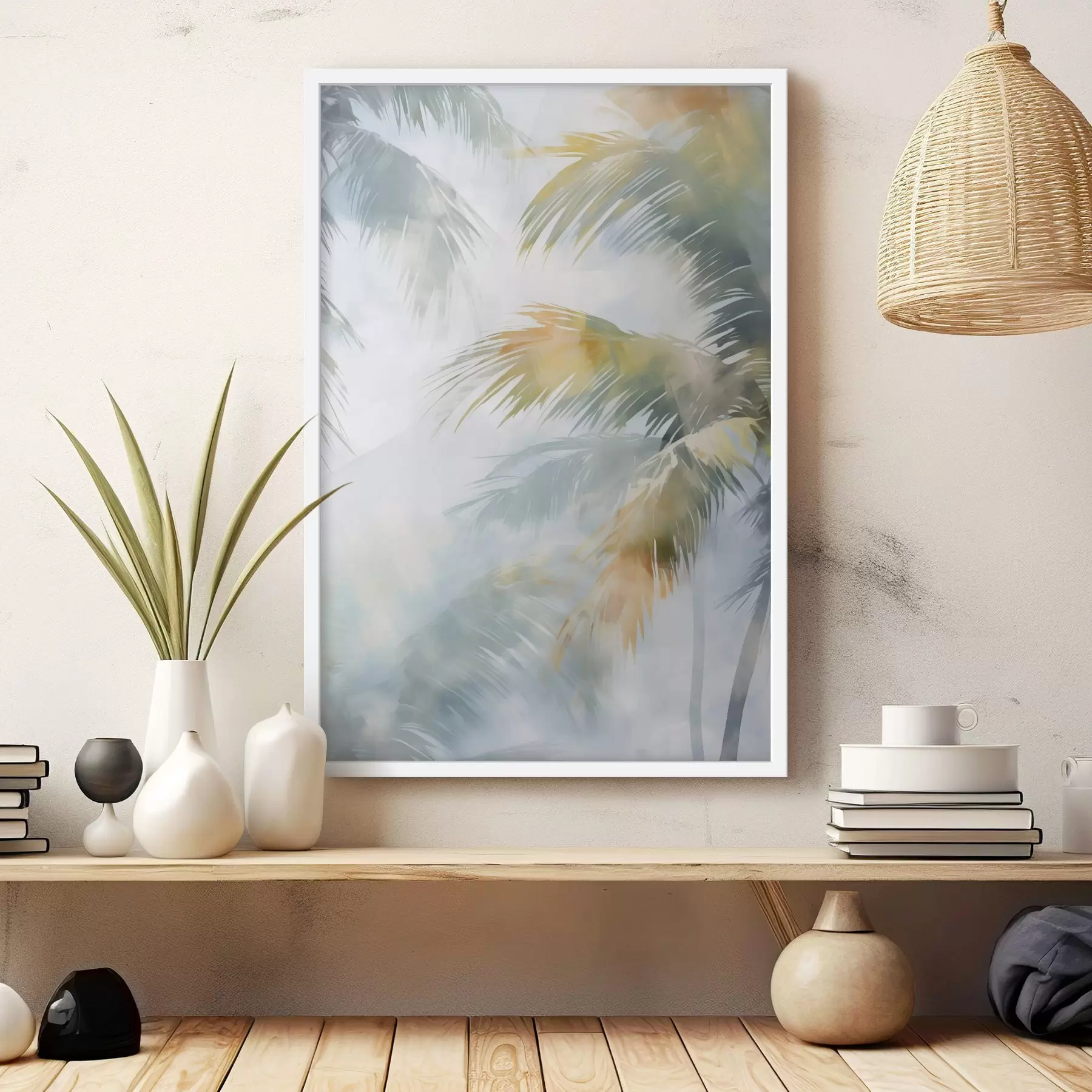 Fototapeedid Maali abstraktset taimestiku imitatsiooni f48686