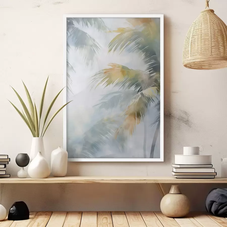 Fototapeedid Maali abstraktset taimestiku imitatsiooni f48686