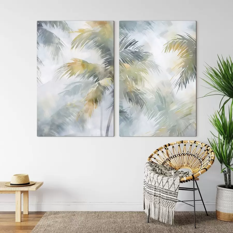 Fototapeedid Maali abstraktset taimestiku imitatsiooni m30301