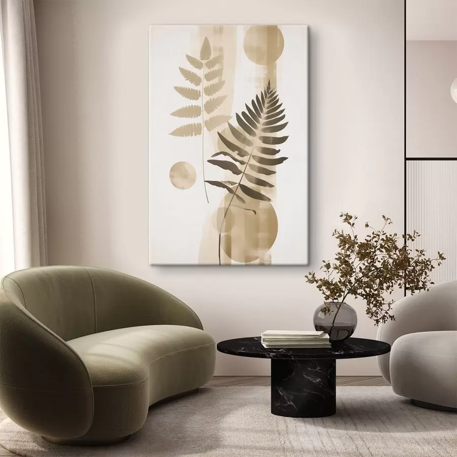 Pilt Abstraktsioon leheharudega s48663