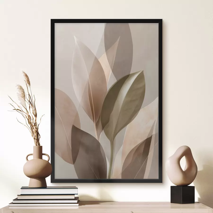 Fototapeedid Abstraktsed lehed f48610