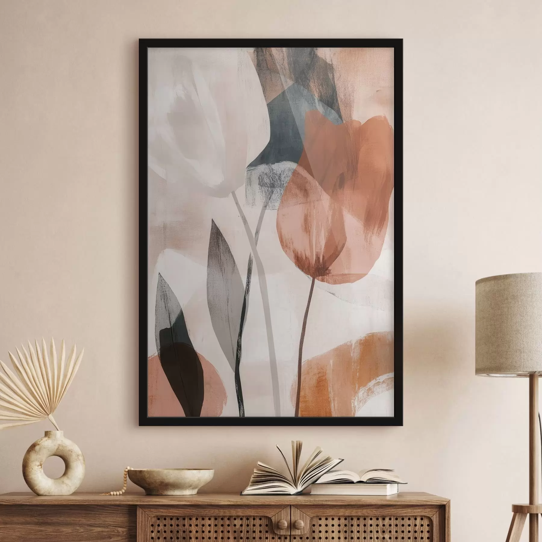 Fototapeedid Abstraktsed lilled f48715