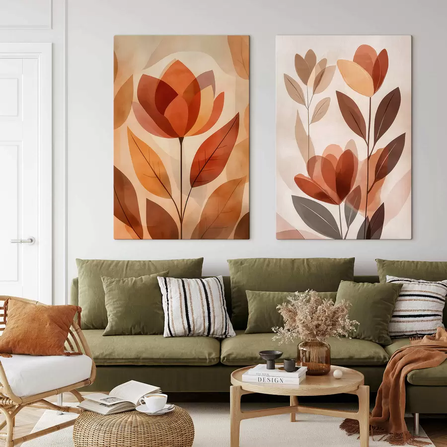 Pilt Boho lilled m30308