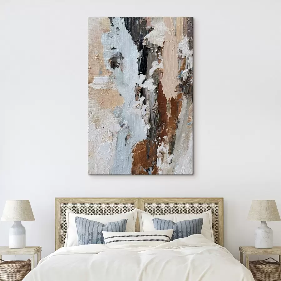 Pilt väljendusrikas abstraktsioon; värvi imiteerimine s48783