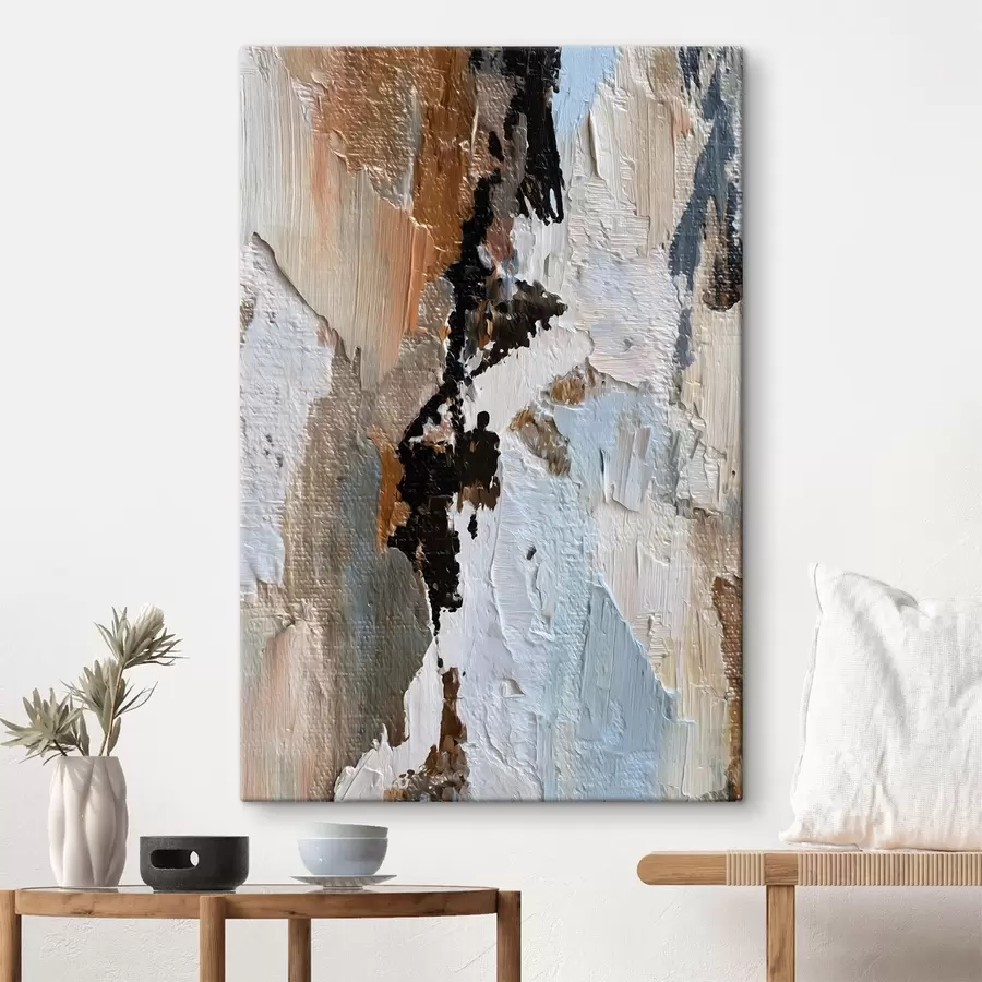 Pilt väljendusrikas abstraktsioon; värvi imiteerimine s48784