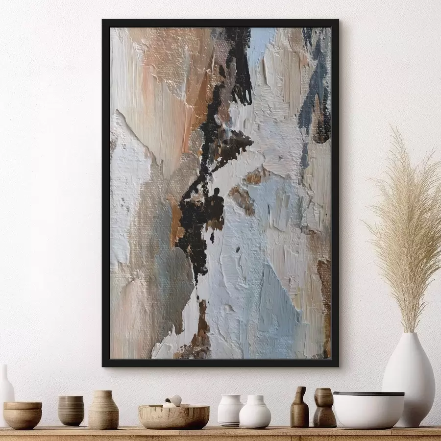 Fototapeedid väljendusrikas abstraktsioon; värvi imiteerimine f48784