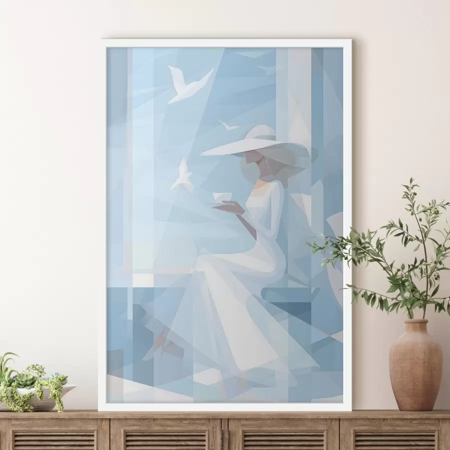 Fototapeedid hommikukohv mere ääres f48792