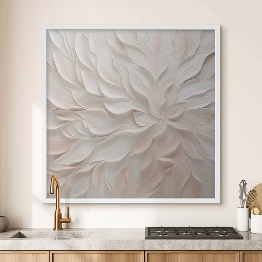 Fototapeedid Maali imitatsioon abstraktsetest õielehtedest f48759