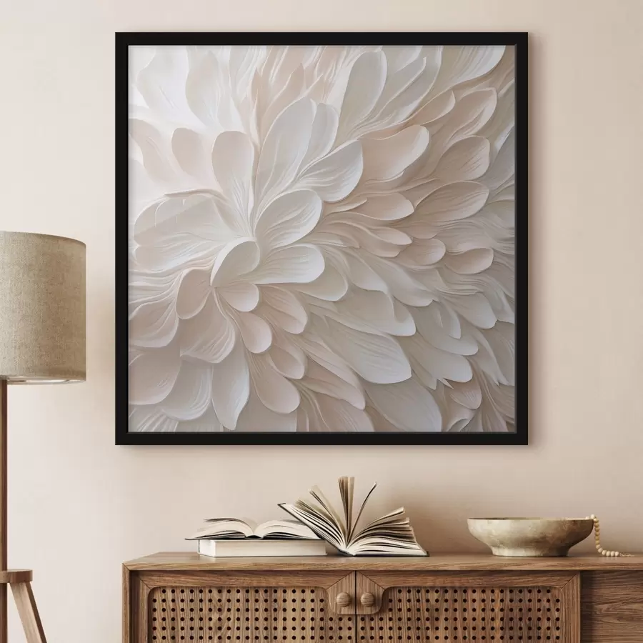 Fototapeedid Maali imitatsioon abstraktsetest õielehtedest f48760