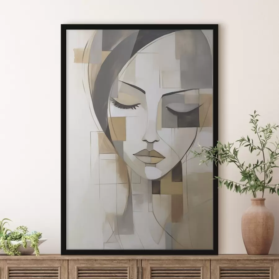 Fototapeedid Abstraktne portree f48762