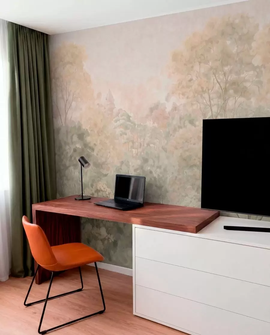 Fototapeedid Mets oliivitoonides w05433