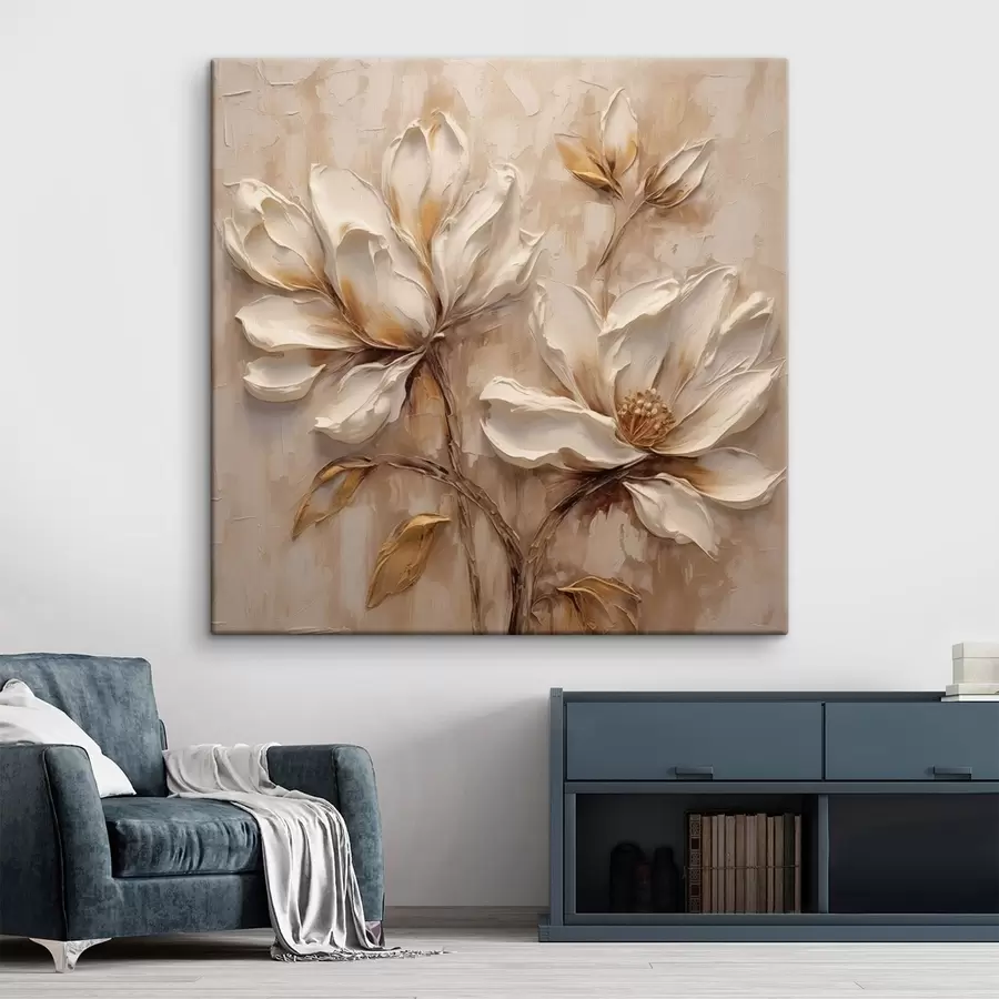 Pilt Vintage lilled s48931