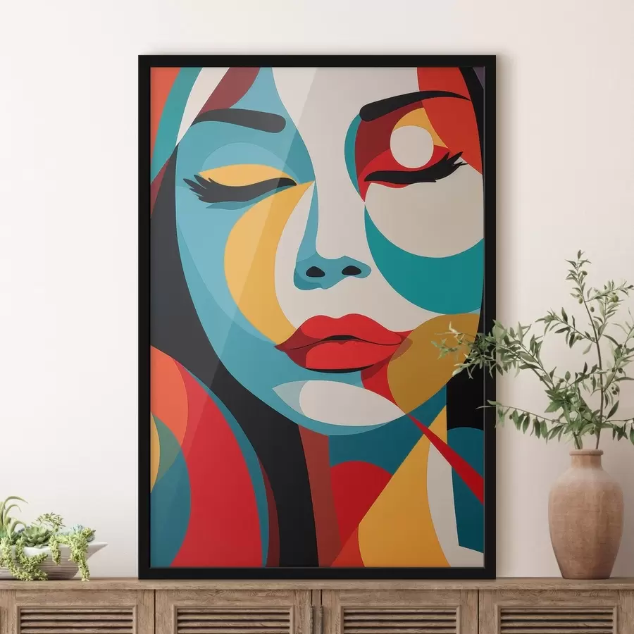 Fototapeedid Abstraktne portree f48948