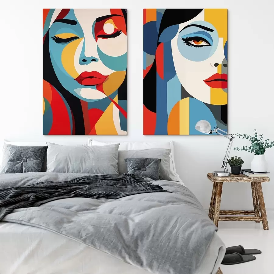 Pilt Abstraktsed portreed m30402