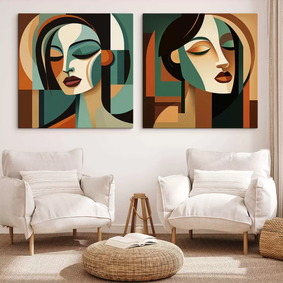 Pilt Abstraktsed portreed m30403