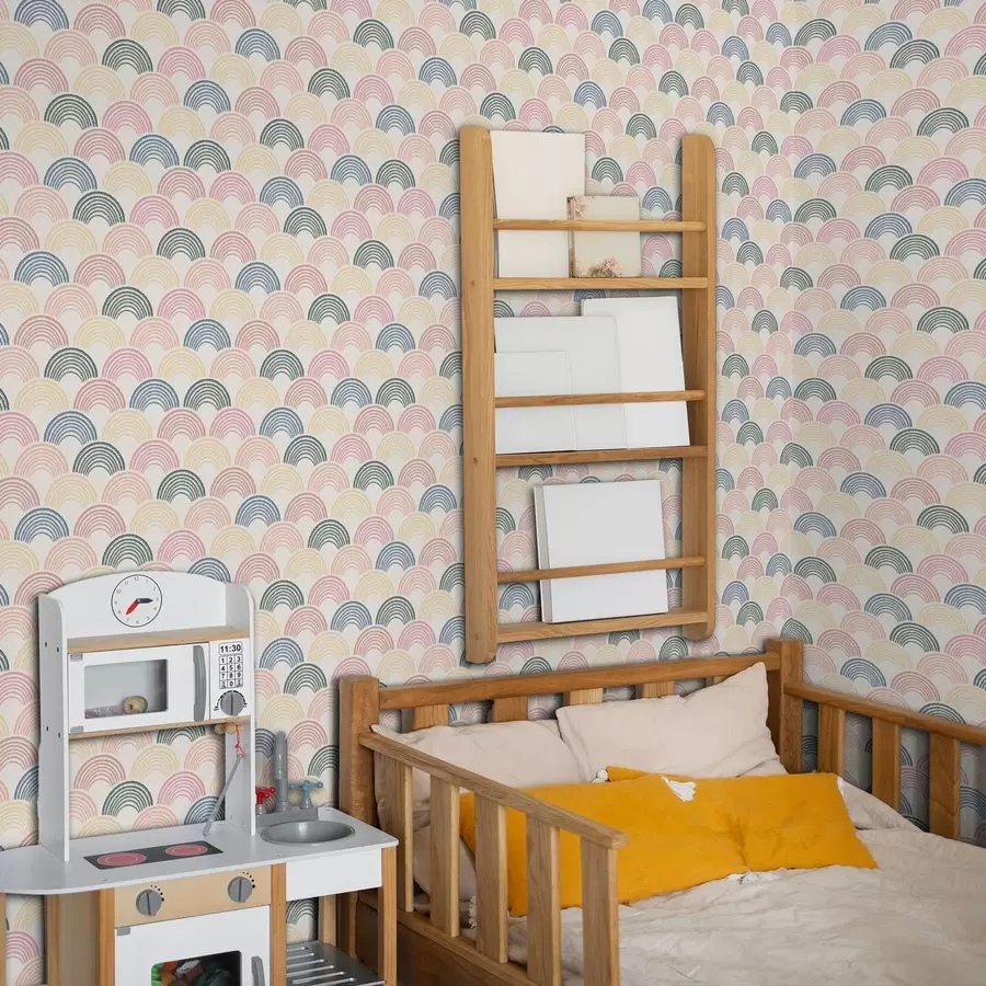 Fototapeedid Mitmevärvilised kaared korduvas mustris a01164