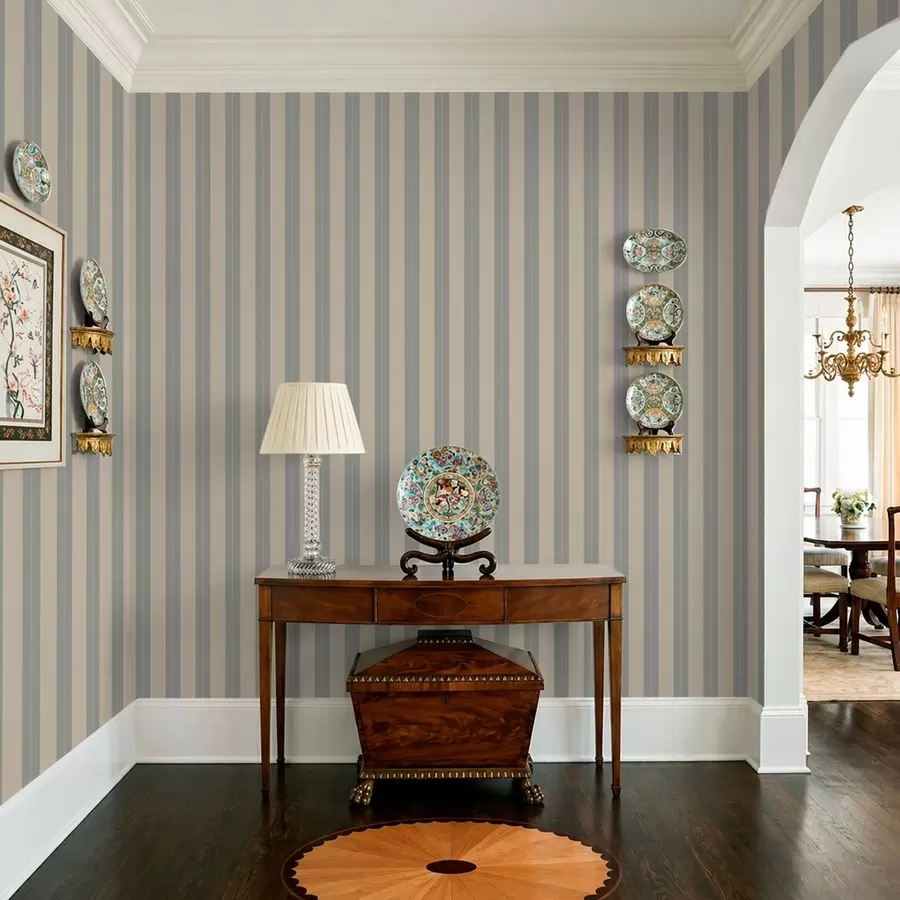 Fototapeedid Hallid ja beežid vertikaalsed triibud a01181