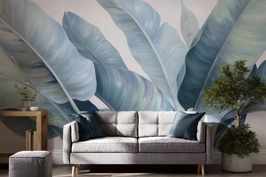 Fototapeedid Suured banaanilehed w05499v1