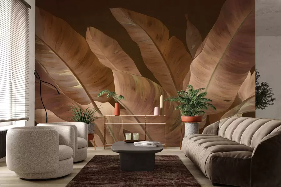 Fototapeedid Suured banaanilehed w05499v2