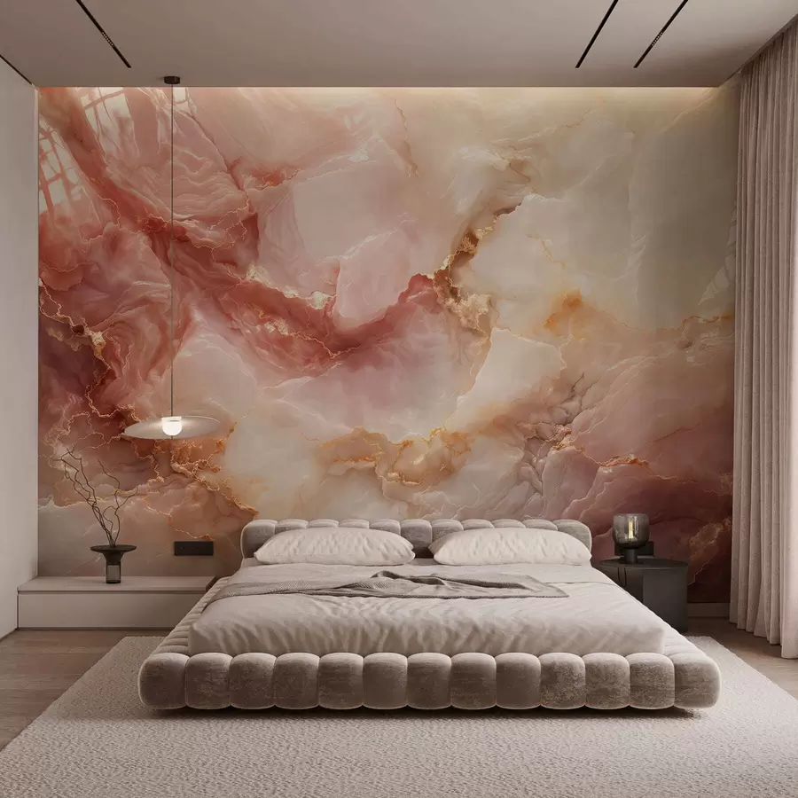 Fototapeedid Roosa marmori imitatsioon w05519