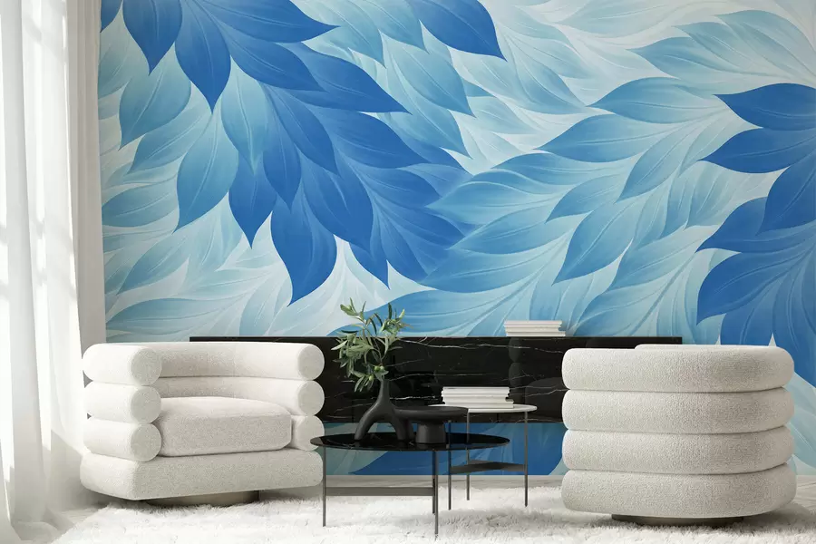 Fototapeedid Teravad abstraktsed lehed w05531v2