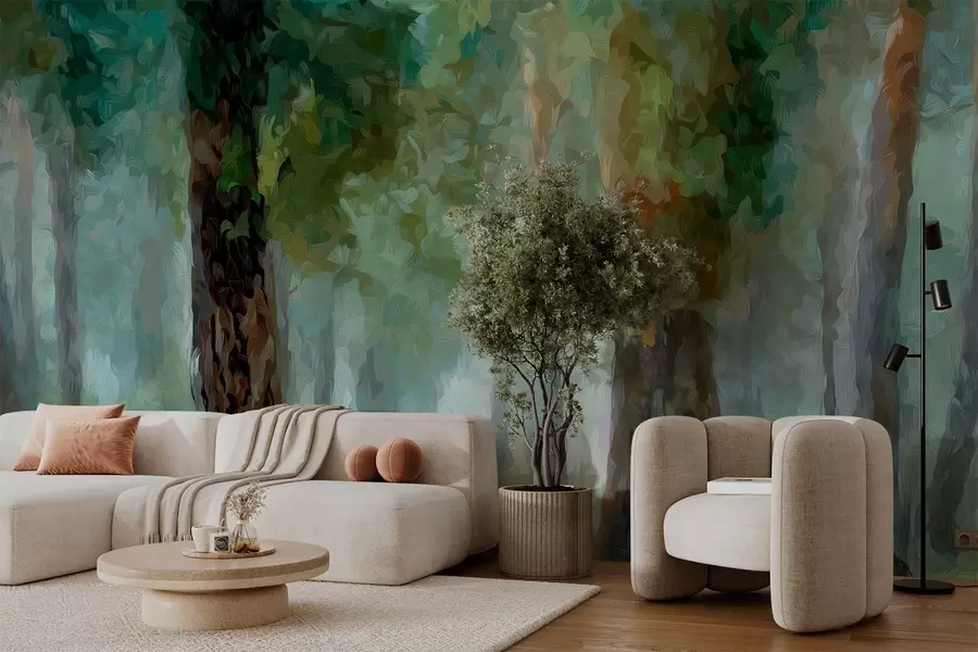 Fototapeedid Lehtpuumets w05508