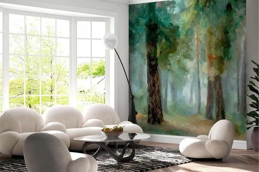 Fototapeedid Lehtpuumets w05508