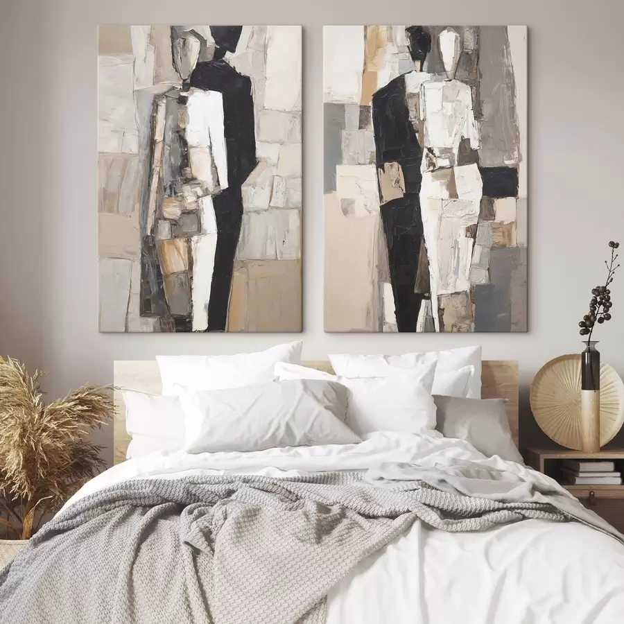 Pilt Paari abstraktsed siluetid m30391