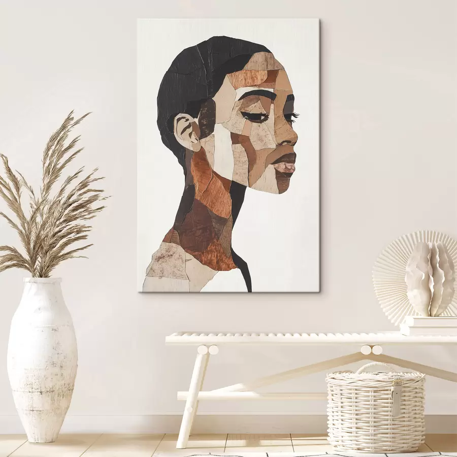 Pilt Abstraktne naise portree s48922