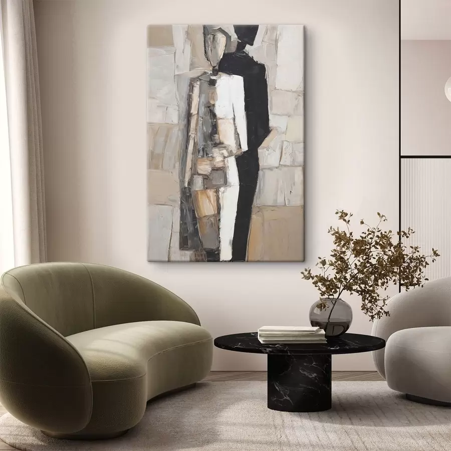 Fototapeedid Paari abstraktsed siluetid s48924