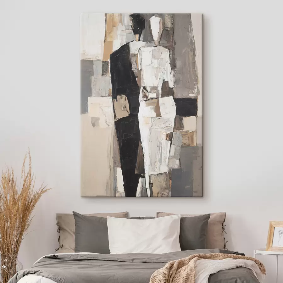 Fototapeedid Paari abstraktsed siluetid s48925