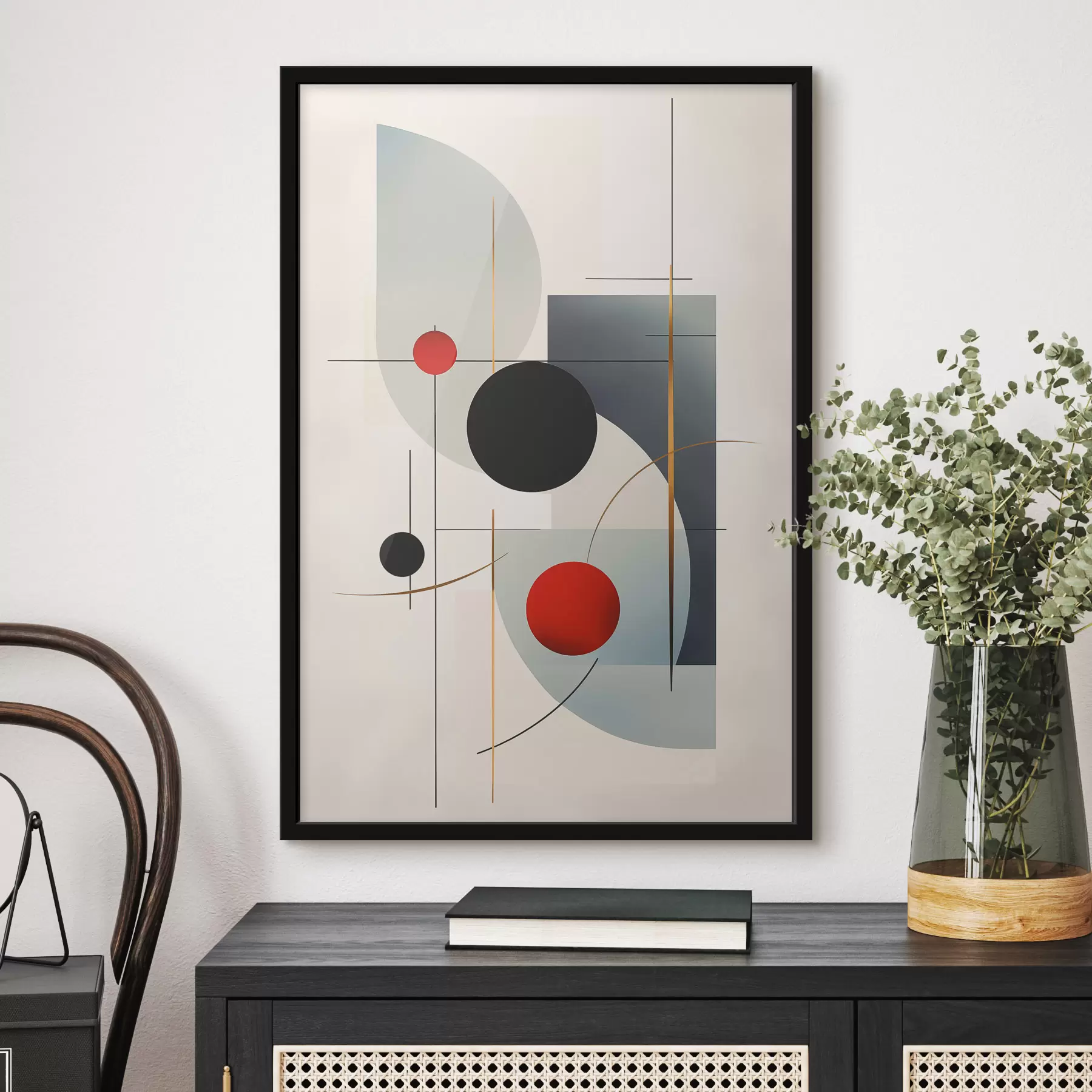 Fototapeedid Geomeetriline abstraktsioon f48694