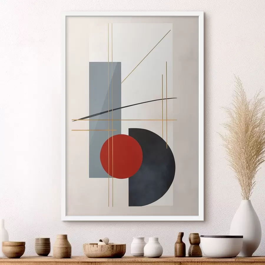 Fototapeedid Geomeetriline abstraktsioon f48695