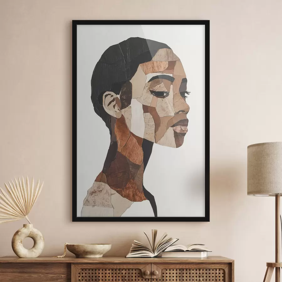 Fototapeedid Abstraktne naise portree f48922