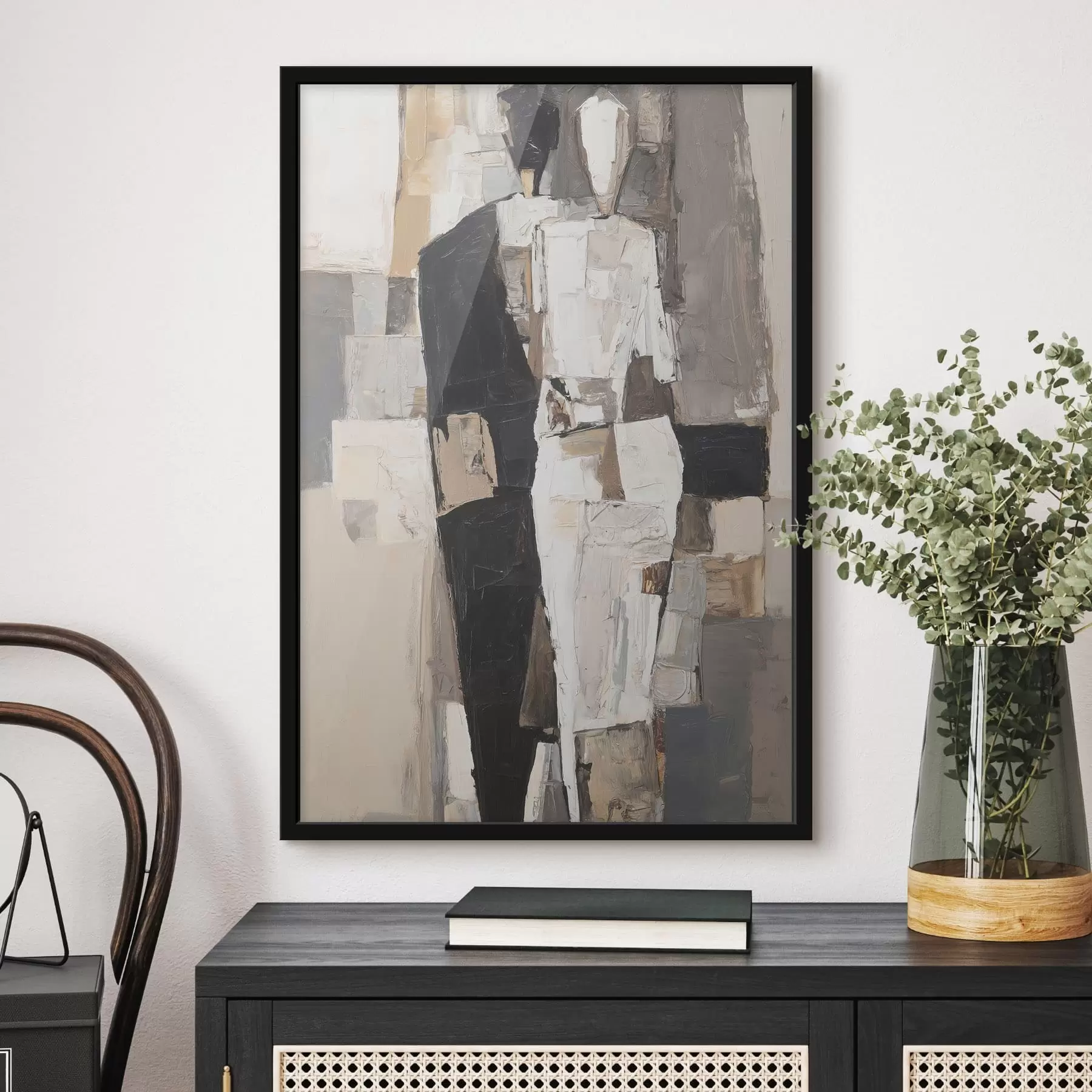 Fototapeedid Paari abstraktsed siluetid f48925