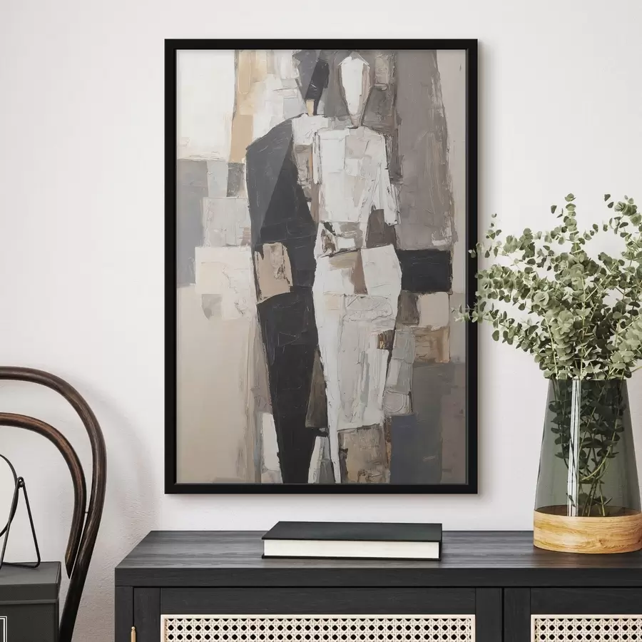 Fototapeedid Paari abstraktsed siluetid f48925