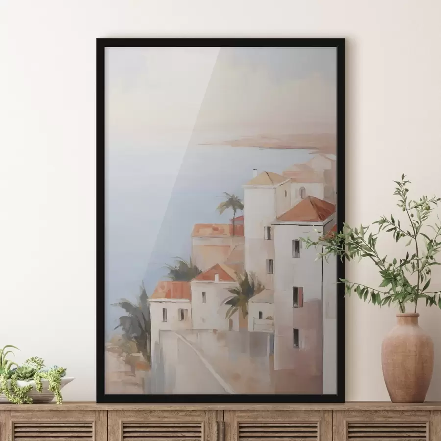 Fototapeedid Mereäärne linn f48973