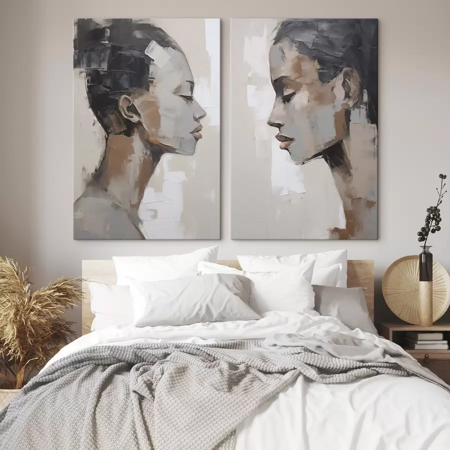 Pilt Naise portree, maalist tehtud koopia m30407