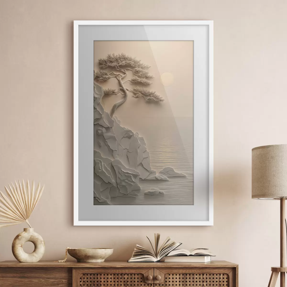Plakat Puu mere kohal f49001