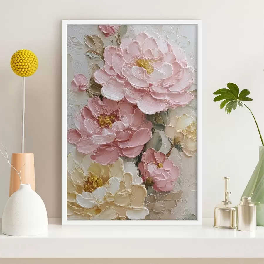 Fototapeedid Pioonide lillekimp f49013