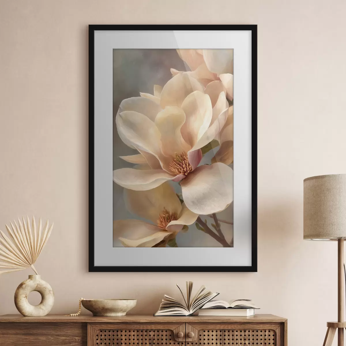 Plakat Magnoliaõie lähivõte f49016