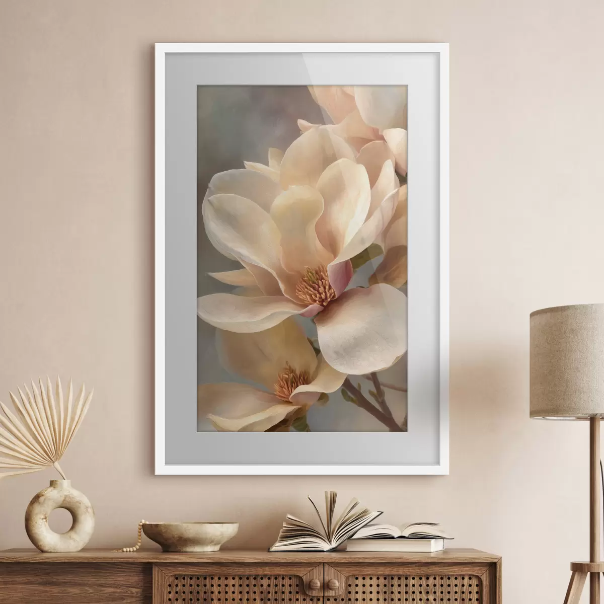 Plakat Magnoliaõie lähivõte f49016