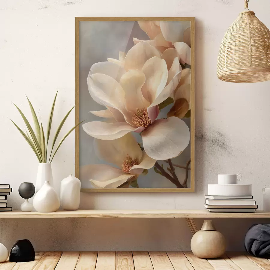 Fototapeedid Magnoliaõie lähivõte f49016