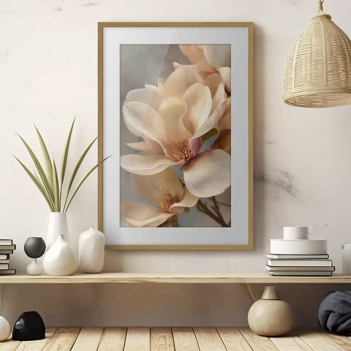 Plakat Magnoliaõie lähivõte f49016