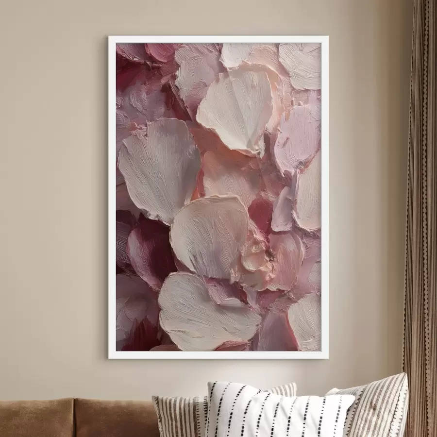 Fototapeedid Värvi õielehed tekstuuriga f49031