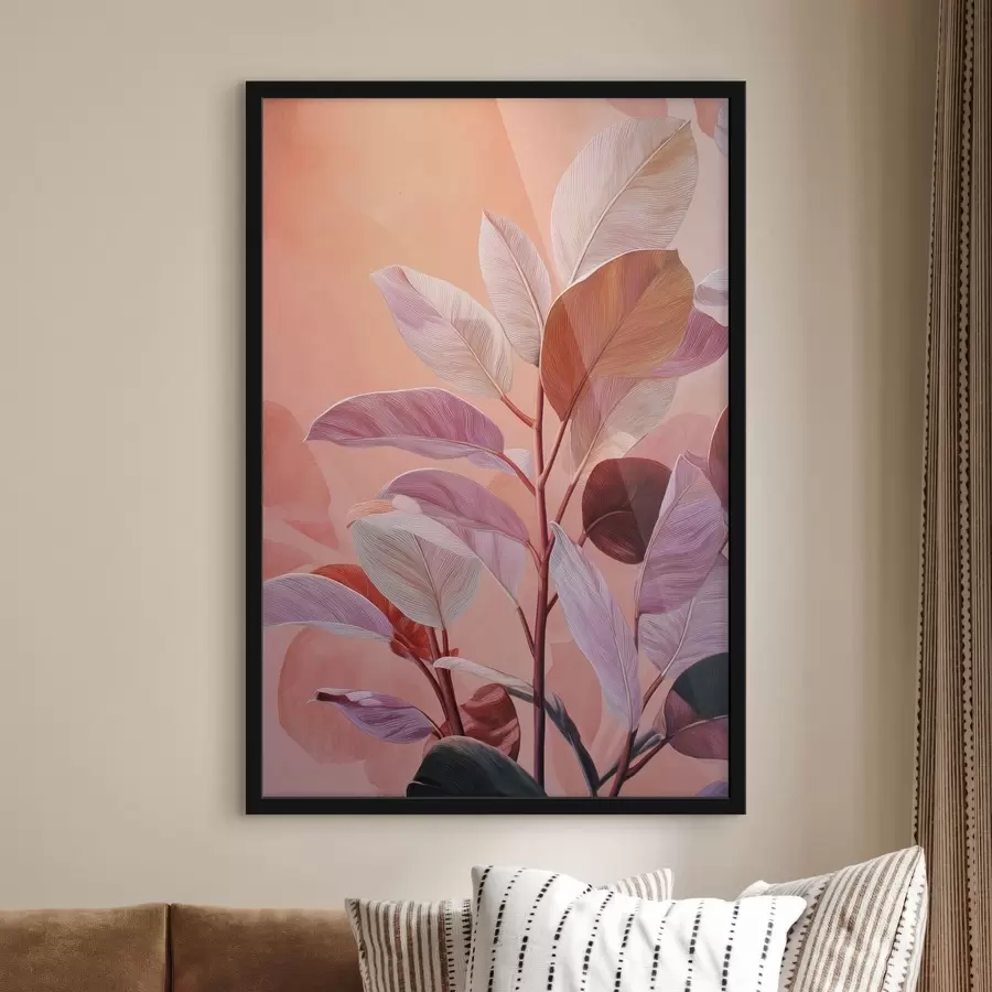 Fototapeedid Dekoratiivsed lehed f49038