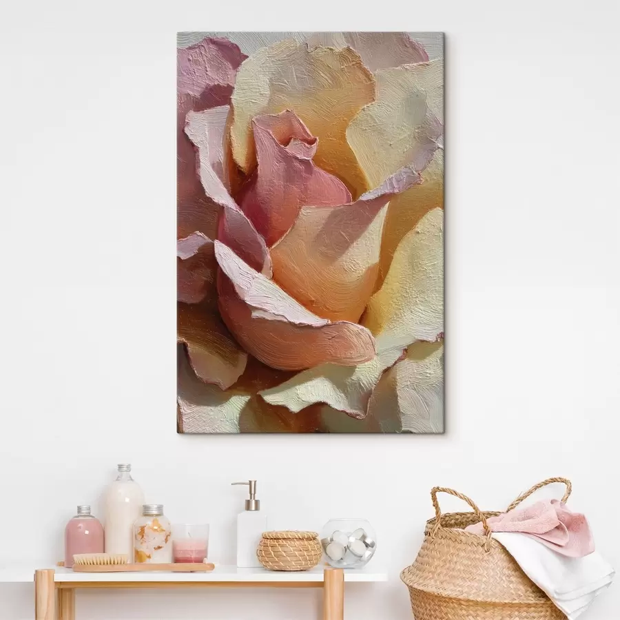 Pilt Värvitud lillemustri tekstuur s49032