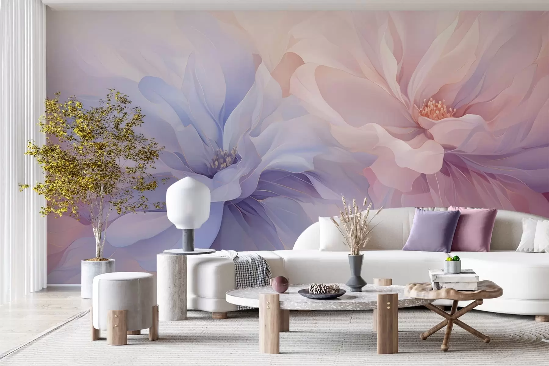 Fototapeedid Õhulised õielehed w05580